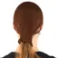 Kentucky Ponytail Hole Hairnet 2 Pack - Dark Brown