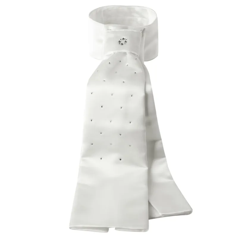 ELT Grazia Ladies Stock Tie - White