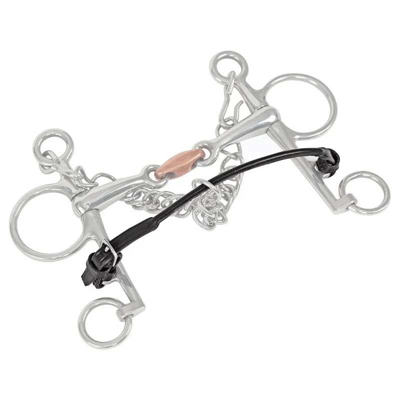 Velociti GARA Rolled Leather Lip Strap - Black