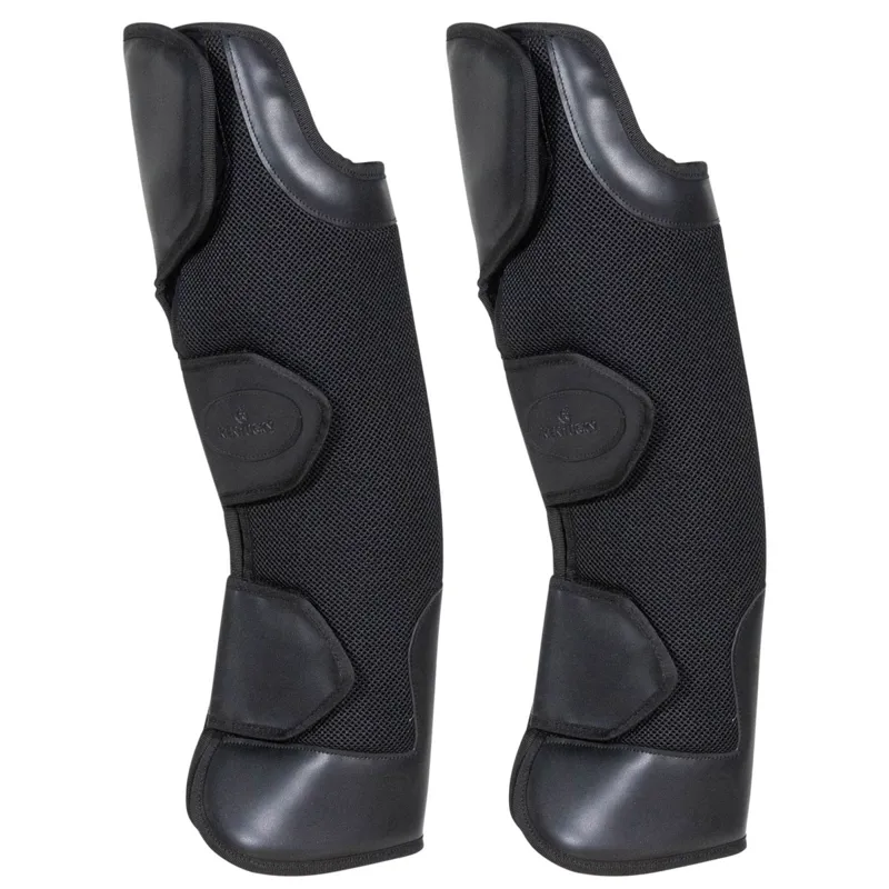 Kentucky 3D Spacer Travel Front Boots - Black-7
