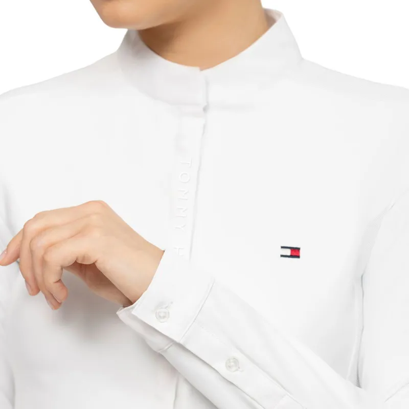 Tommy Hilfiger Charlotte Ladies Show Shirt - Optic White-3