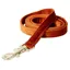 Kentucky Velvet Dog Leash - Orange