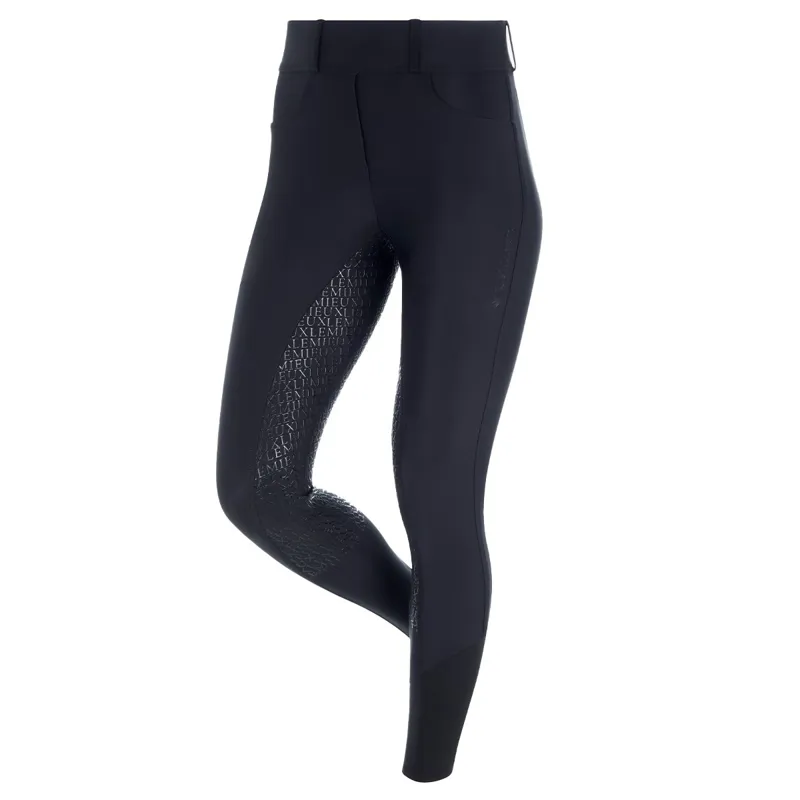 LeMieux Demi Full Grip Ladies Riding Tights - V1 Black