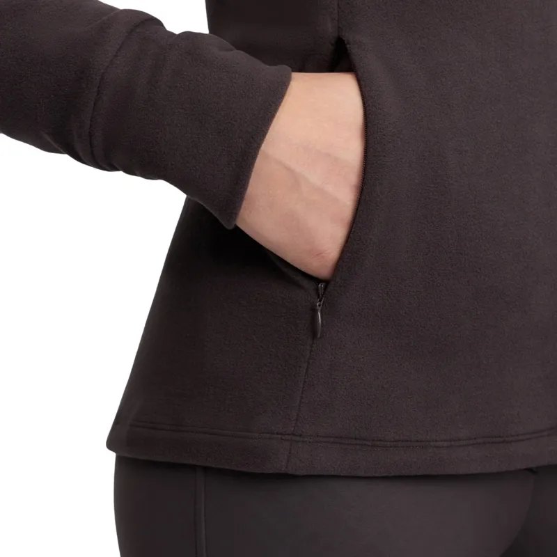 LeMieux Frances Women's 1/4 Zip Fleece - Cocoa-4