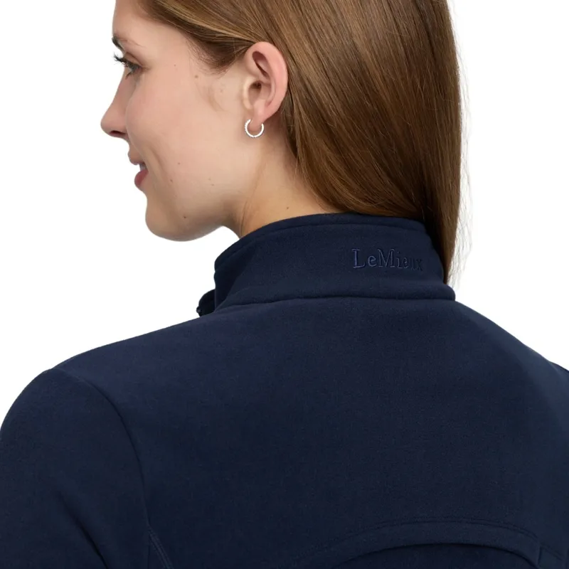 LeMieux Frances Women's 1/4 Zip Fleece - Navy-6