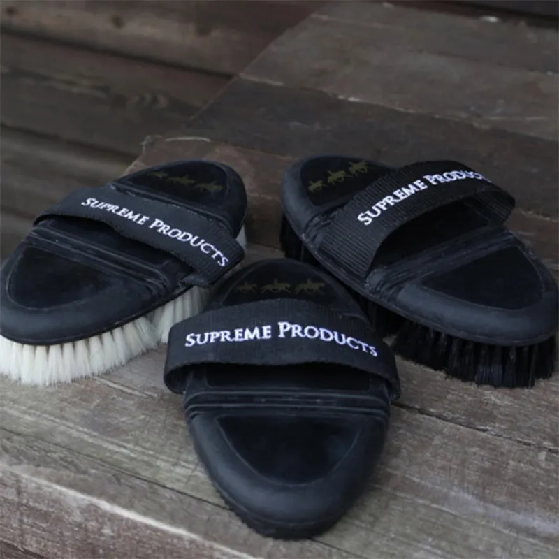 Supreme Products Pro Groom Goat Hair Body Brush-2