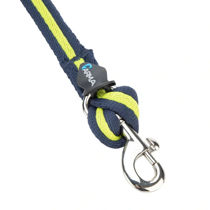 Arma Cushion Web Lunge Line - Navy/Lime-2