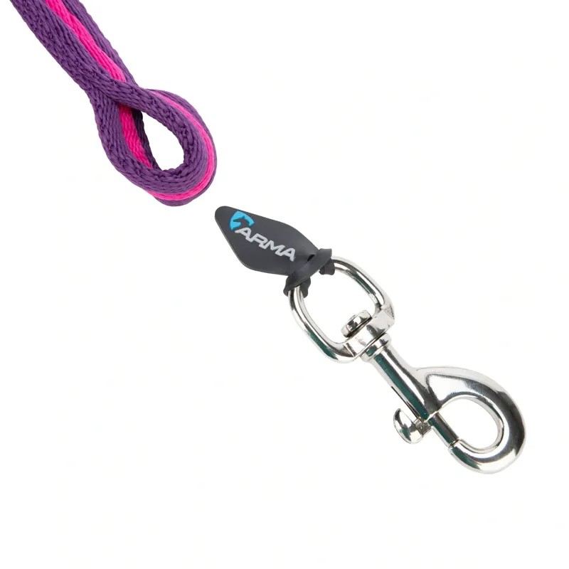 Arma Cushion Web Lunge Line - Magenta/Plum-2