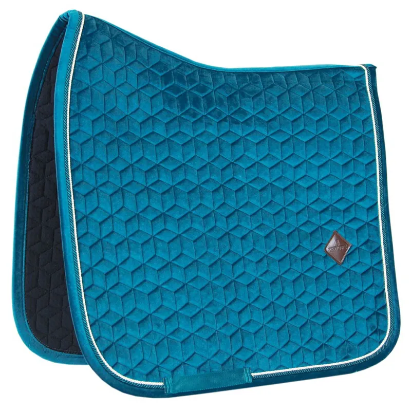Kentucky Velvet Dressage Saddle Pad - Emerald