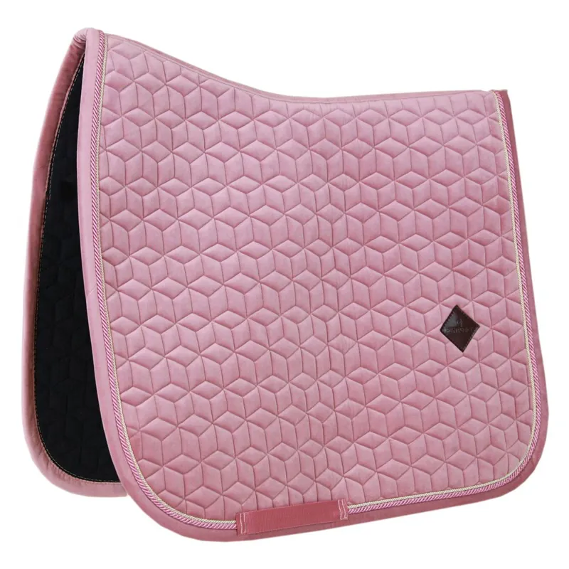 Kentucky Velvet Dressage Saddle Pad - Old Rose