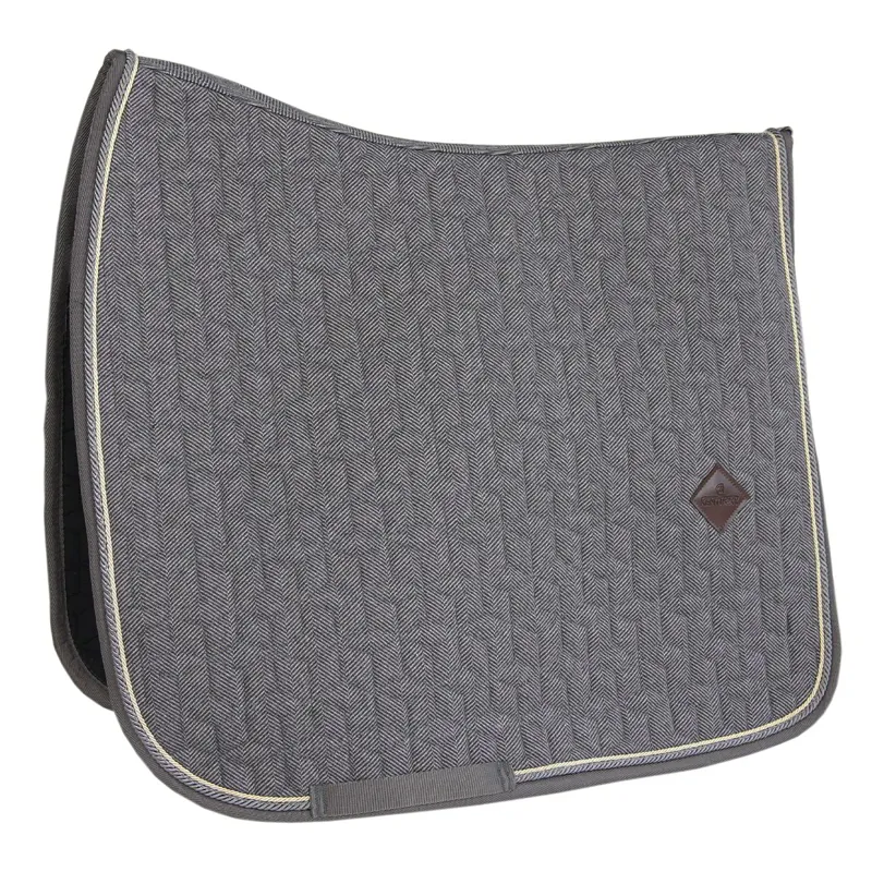 Kentucky Wool Dressage Saddle Pad - Grey
