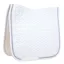 Kentucky Glitter Rope Dressage Saddle Pad - White