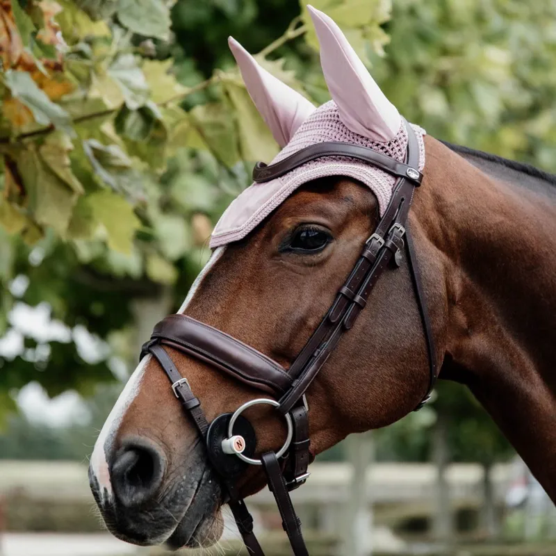 Kentucky Wellington Velvet Fly Bonnet - Old Rose-3