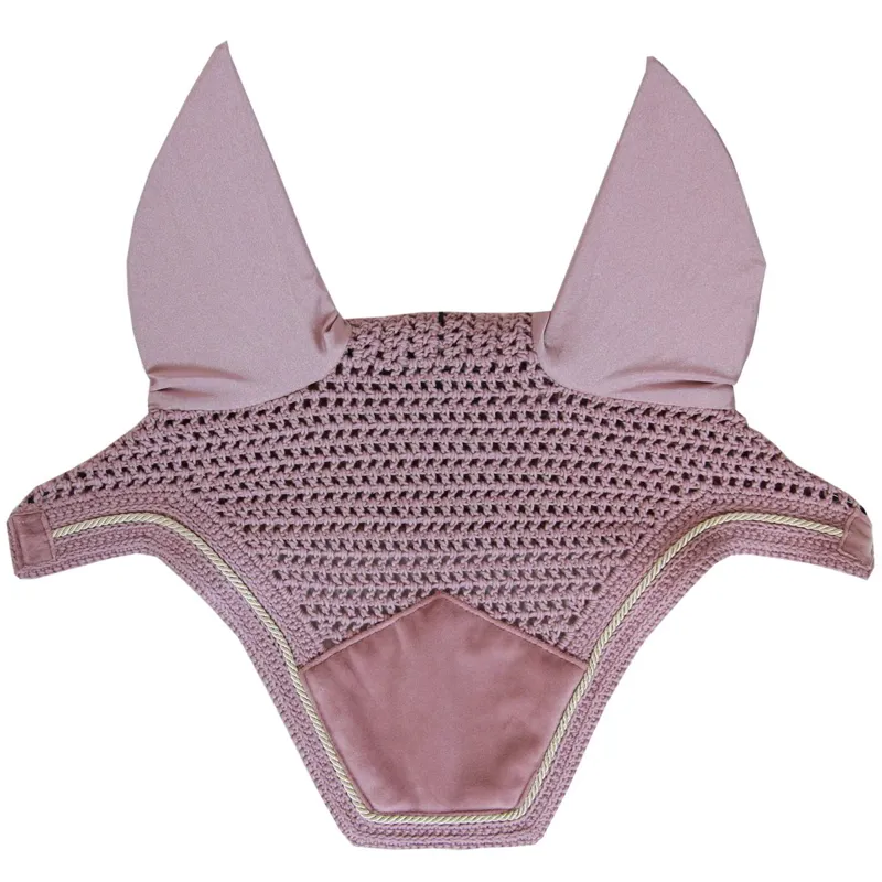 Kentucky Wellington Velvet Fly Bonnet - Old Rose