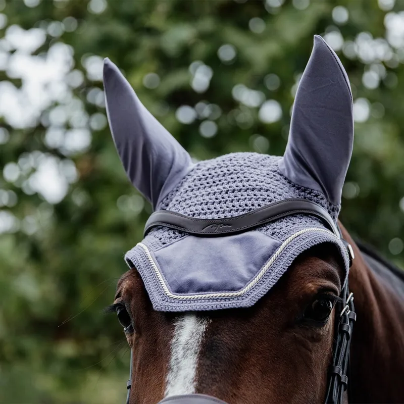 Kentucky Wellington Velvet Ear Bonnet - Purple-3