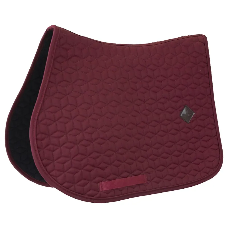 Kentucky Classic Jumping Saddle Pad - Bordeaux