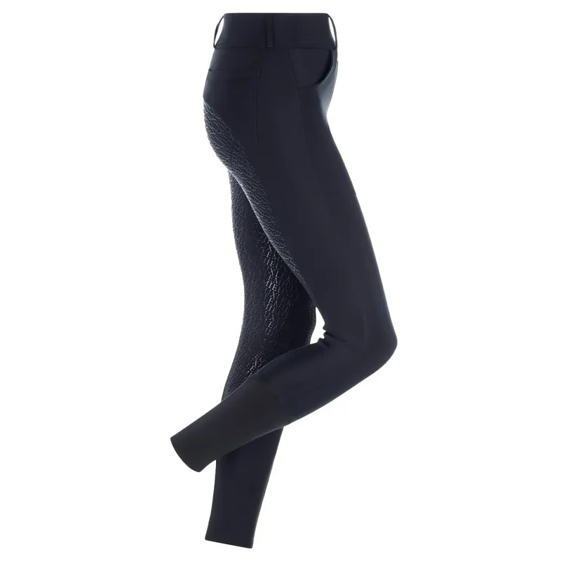 LeMieux Demi Full Grip Ladies Riding Tights - V1 Black-1