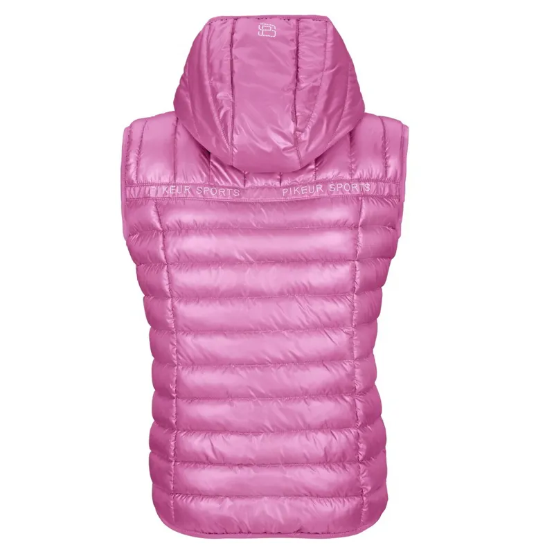 Pikeur Sports 5005 Ladies Quilted Vest - Fresh Pink-1