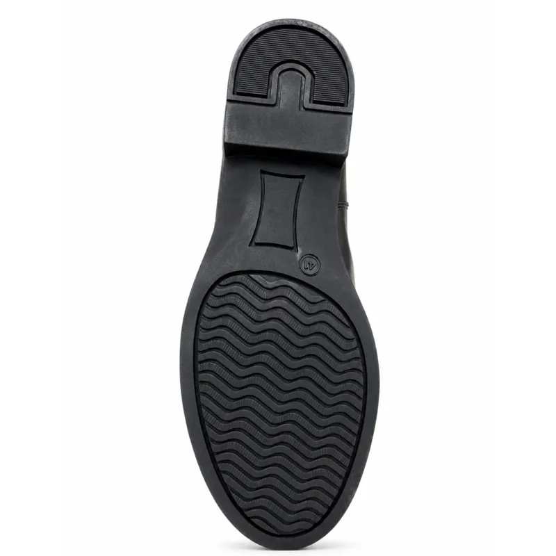 Dever Rio Unisex Junior Paddock Boots - Black-4