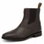 Dever Santiago Adult Unisex Zip Paddock Boots - Dark Brown