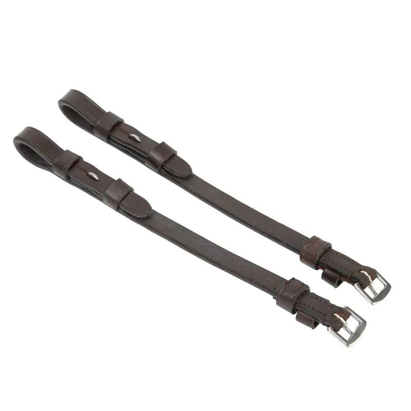 Velociti LUSSO Bridle Cheek Pieces - Havana