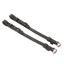 Velociti LUSSO Bridle Cheek Pieces - Havana