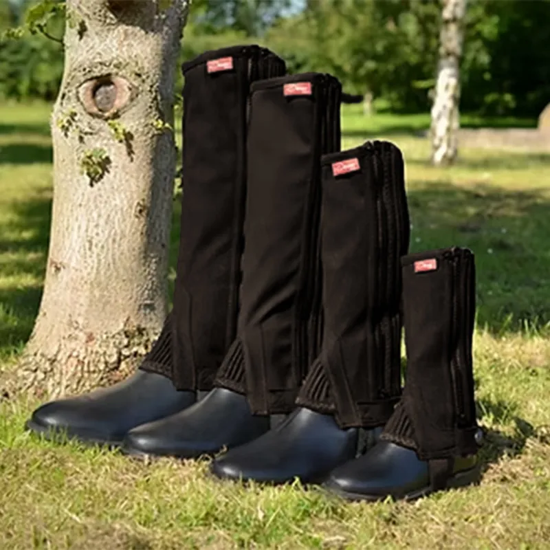 Dever Amara Adult Unisex Suede Half Chaps - Brown