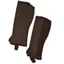 Dever Amara Adult Unisex Suede Half Chaps - Brown