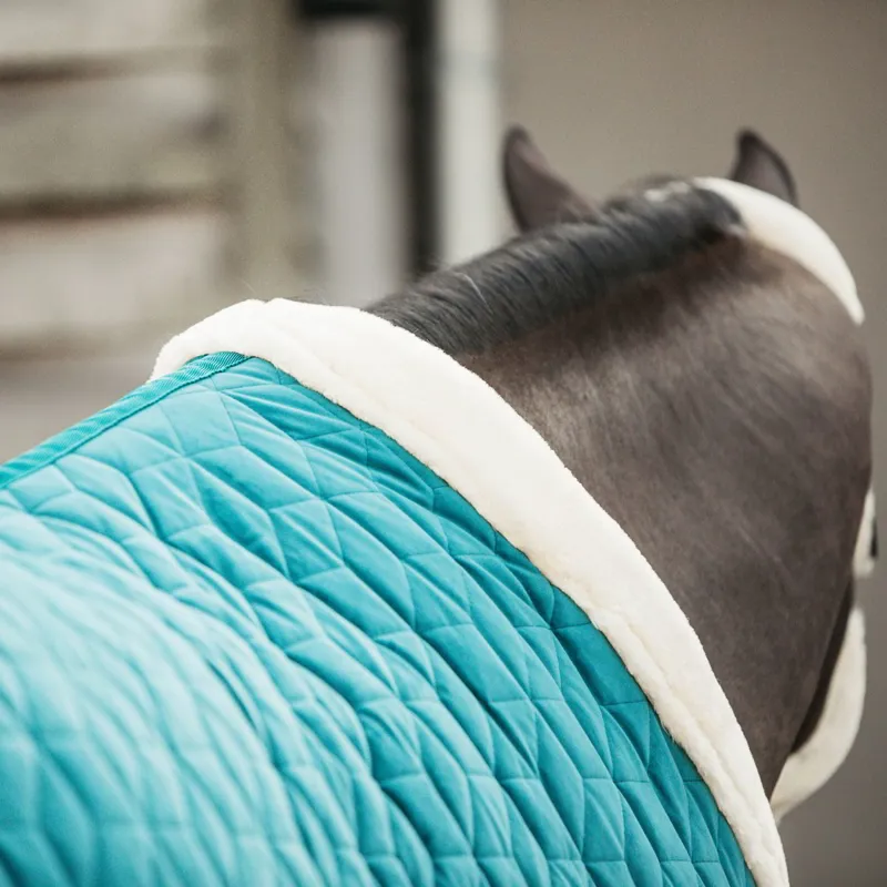 Kentucky Velvet Show Blanket - Emerald-3