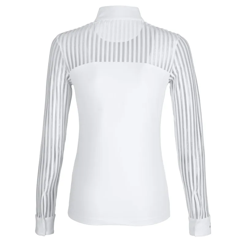 Pikeur Selection 5290 Ladies Competition Shirt - White-2