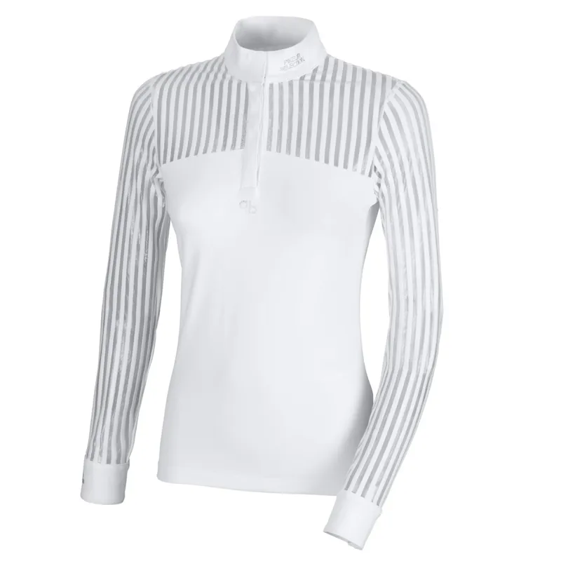 Pikeur Selection 5290 Ladies Competition Shirt - White-1