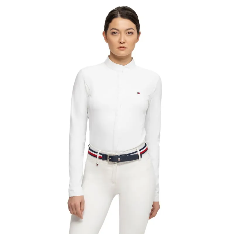 Tommy Hilfiger Charlotte Ladies Show Shirt - Optic White-4