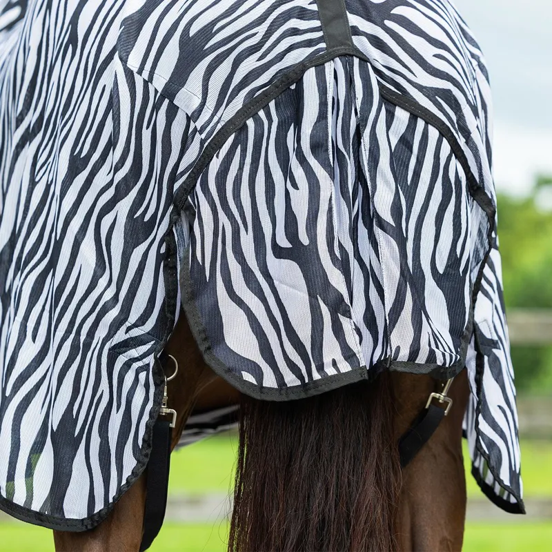 QHP Anti-Fly Sheet with Detachable Neck and Mask - Black-6