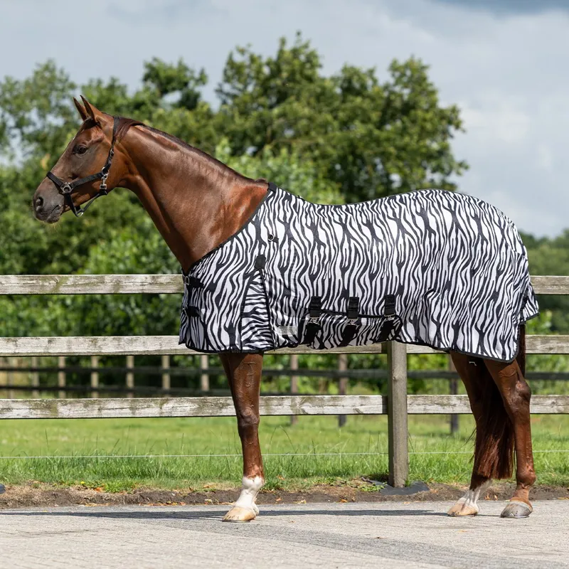 QHP Anti-Fly Sheet with Detachable Neck and Mask - Black-10