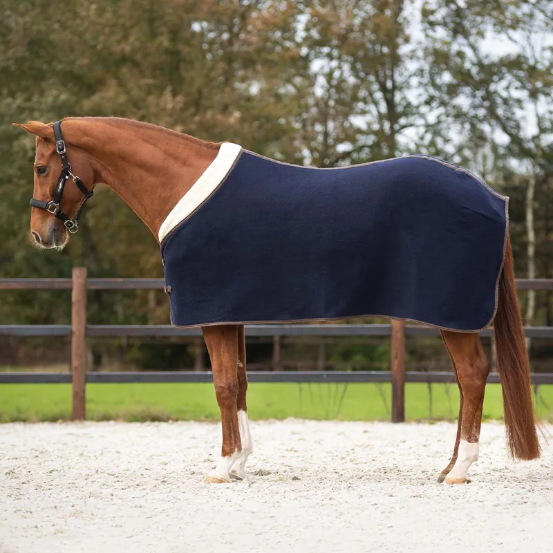 QHP Deluxe Wool Cooler - Navy
