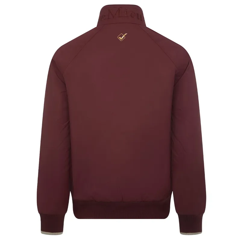 LeMieux Elite Womens Crew Jacket - Burgundy-4