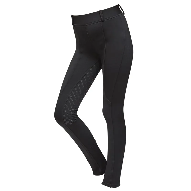 Dublin Performance Cool-It Gel Children's Riding Tights - Black-1