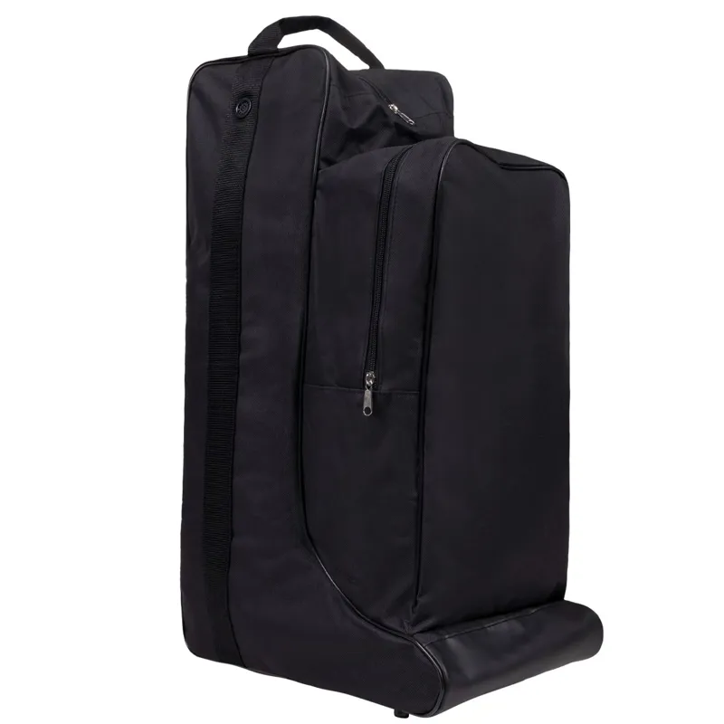 QHP Combi Boots and Helmet Bag - Black