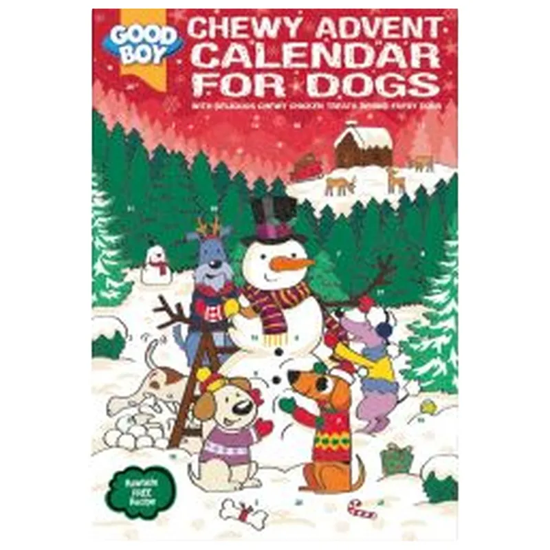 Good Boy Chewy Christmas Advent Calendar For Dogs