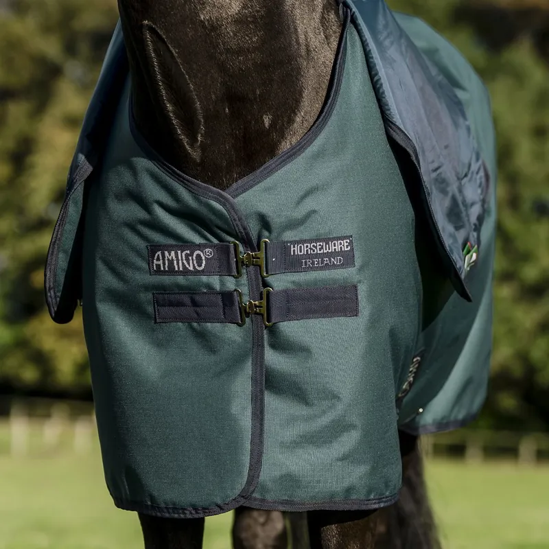 Amigo Ripstop 900D Plus 200g Detachable Neck Cover Turnout Blanket - Dynasty-7