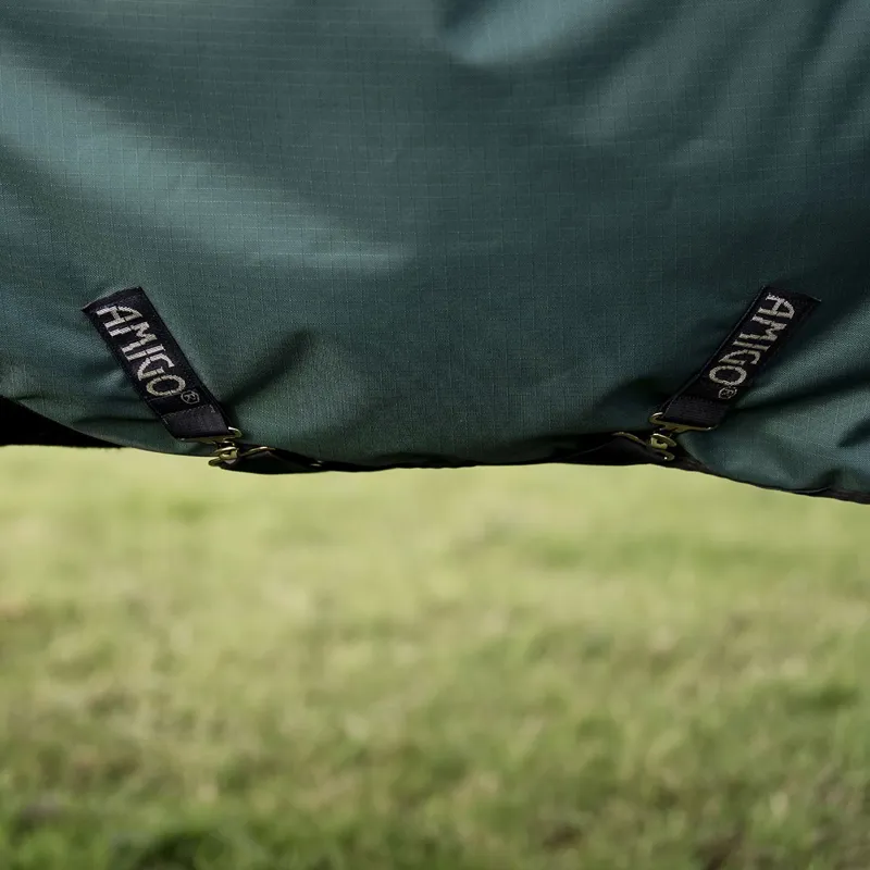 Amigo Ripstop 900D Standard Neck 50g Turnout Blanket - Dynasty Green-8