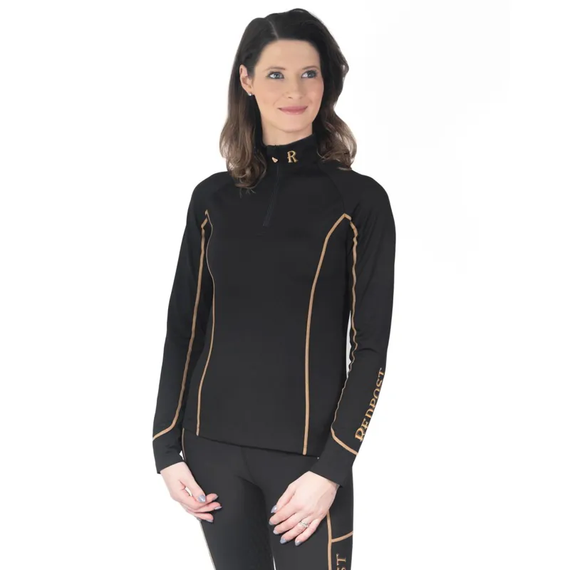 Redpost Adapt Womens Base Layer - Black Shadow