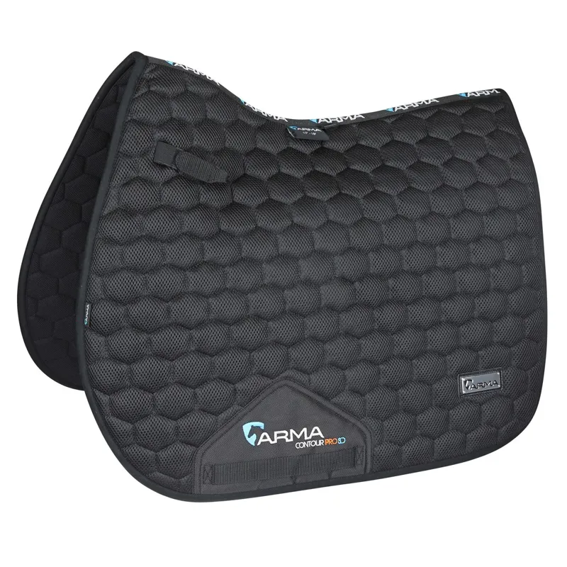 Arma Air Motion Luxe 3D Mesh Saddle Pad - Black