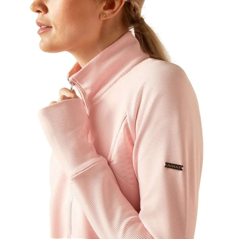 Ariat Bellatrix Full Zip Womens Sweatshirt - First Blush-3