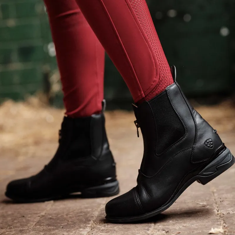 Ariat Devon Axis Womens Paddock Boots - Black-8