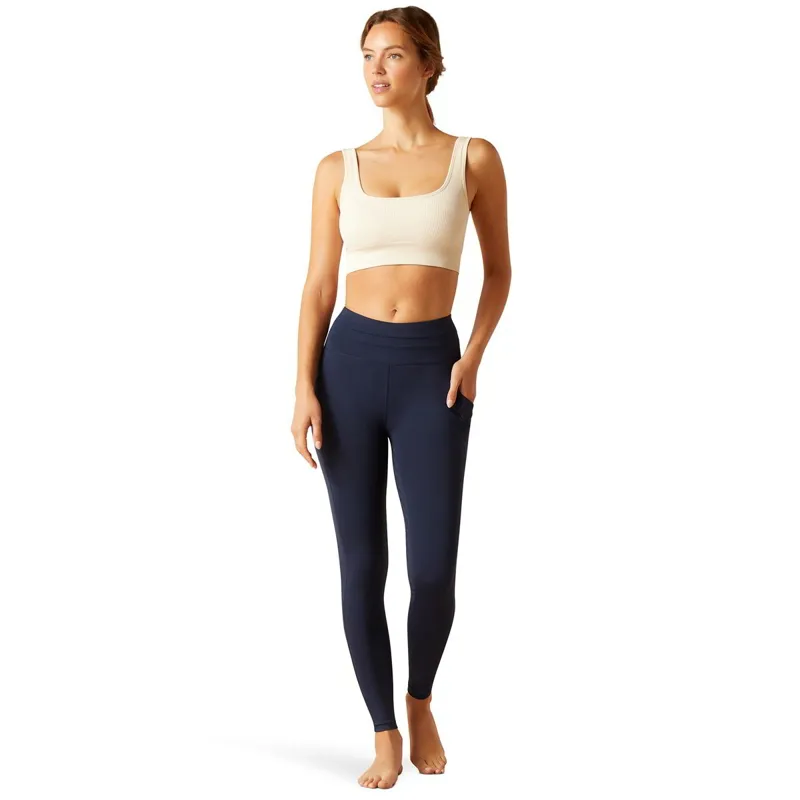 Ariat EOS 2.0 Full Grip Women's Riding Tights - Navy Eclipse-1