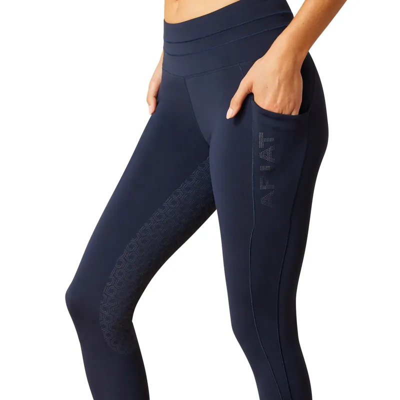 Ariat EOS 2.0 Full Grip Women's Riding Tights - Navy Eclipse-3