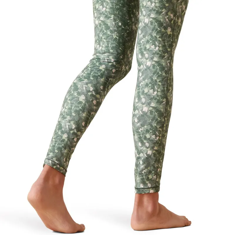 Ariat EOS Etch Half Grip Women's Riding Tights - Brush Stroke-2