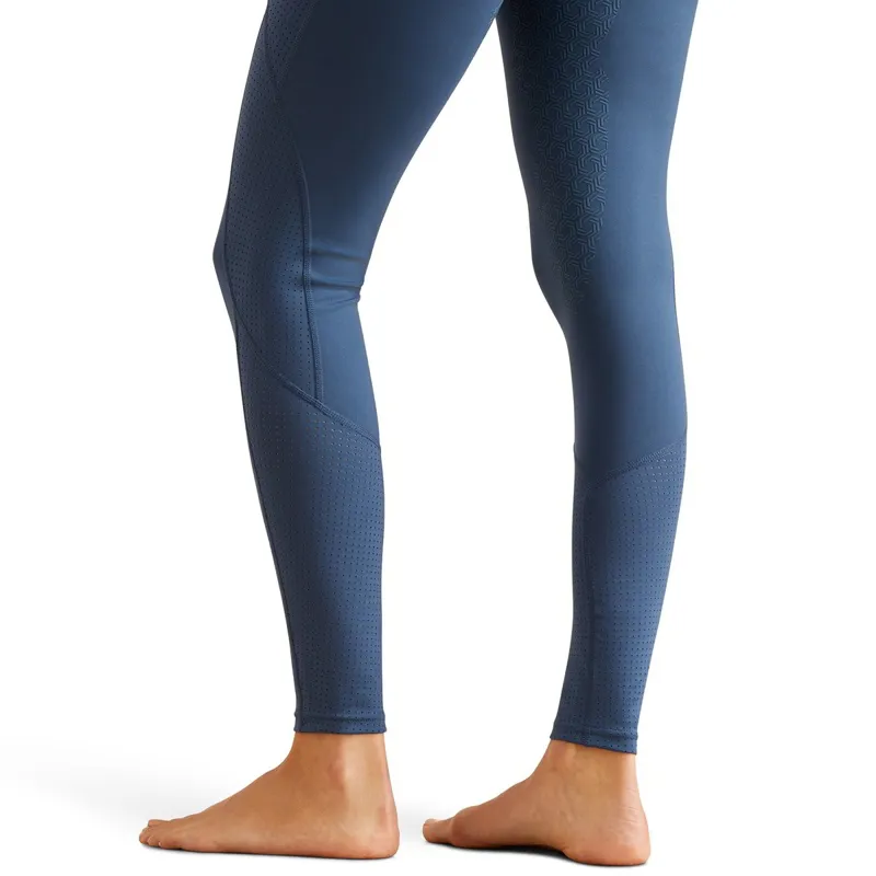Ariat EOS Breathe Half Grip Womens Riding Tights - Dark Denim-4