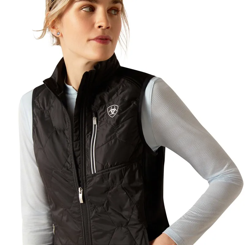 Ariat Fusion Insulated Womens Vest - Black-4